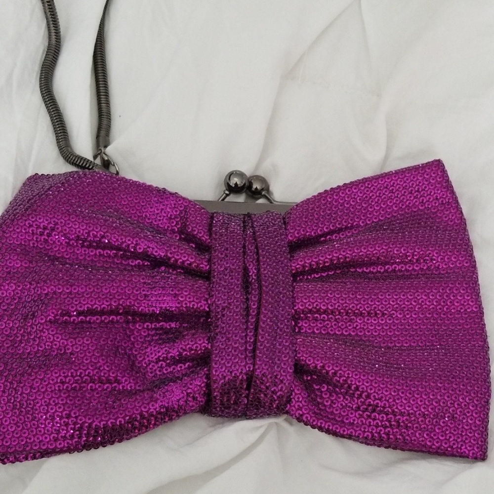 Authentic Betseyville Sparkles Bow purse
